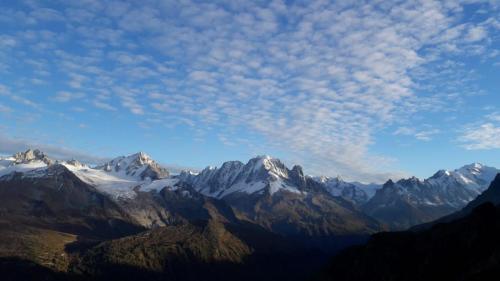 Aiguille Verte automnale